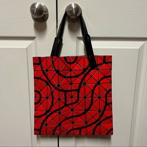 Authentic BAO BAO ISSEY MIYAKE
LUCENT TOTE BAG Red Limited Edition